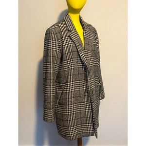 Black & White Plaid Blazer / Jacket